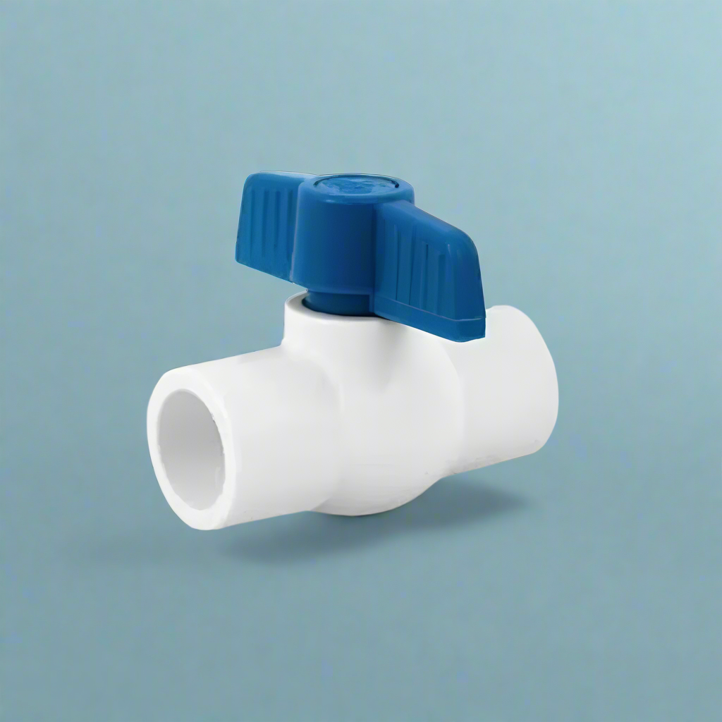 Wadfow PVC Ball Valve ½", ¾" & 1" - WVV1822, WVV1824 & WVV1821
