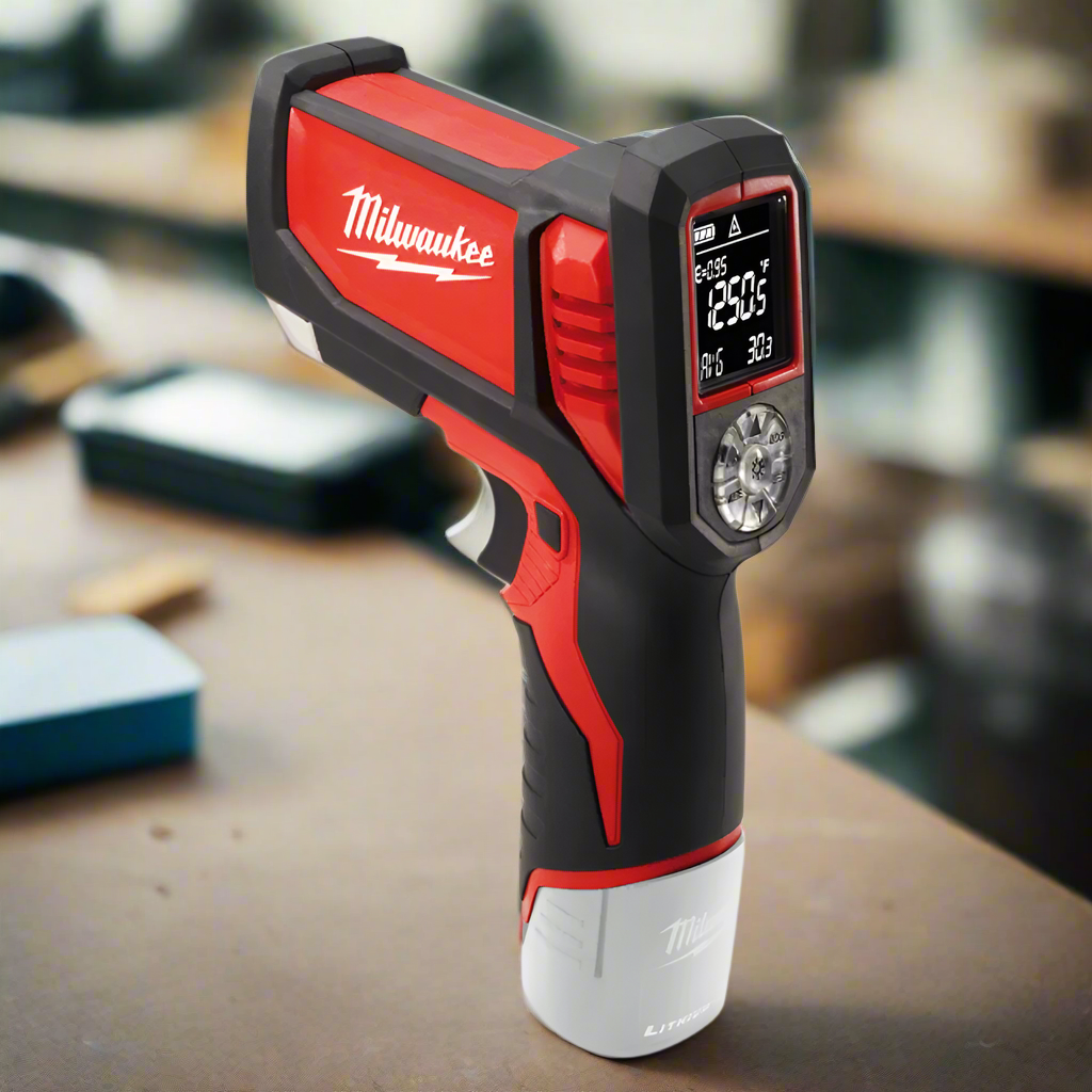 Milwaukee M12™ Cordless Electrician Laser Temperature Gun 12V - C12 LTGE-0