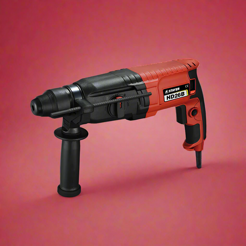 Stayer 26mm Rotary Hammer SDS Plus 800W - HD26BK