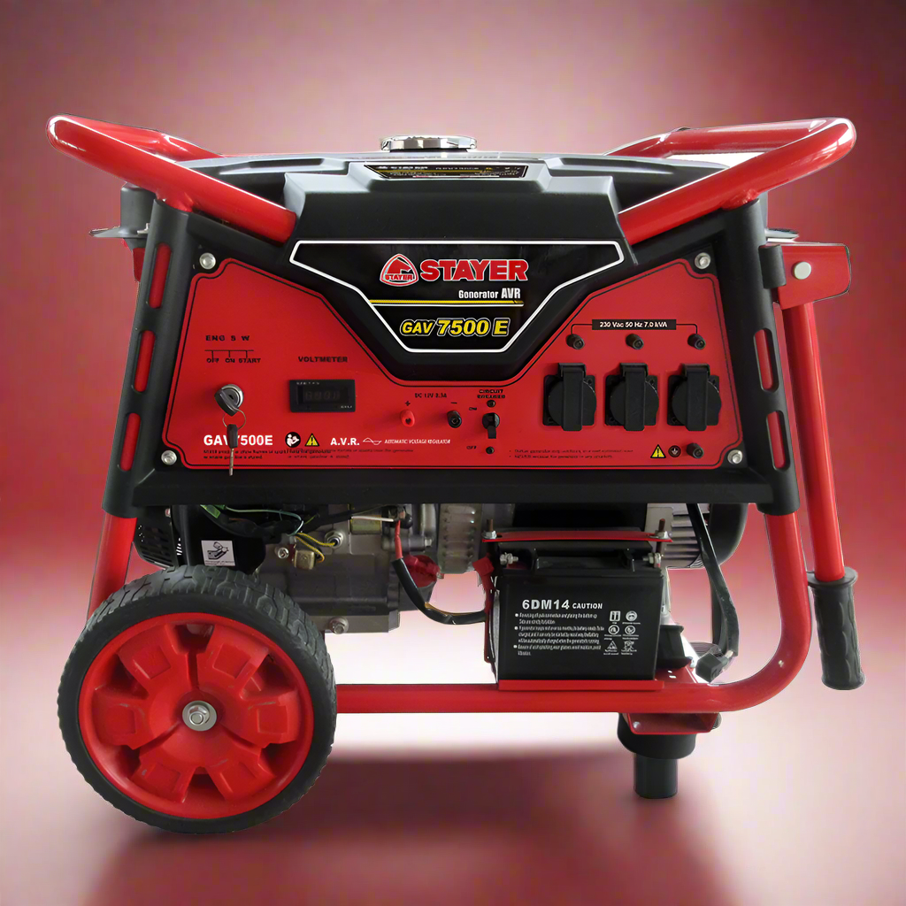 Stayer Gasoline Generator 7.5/7.0kVA - GAV7500E