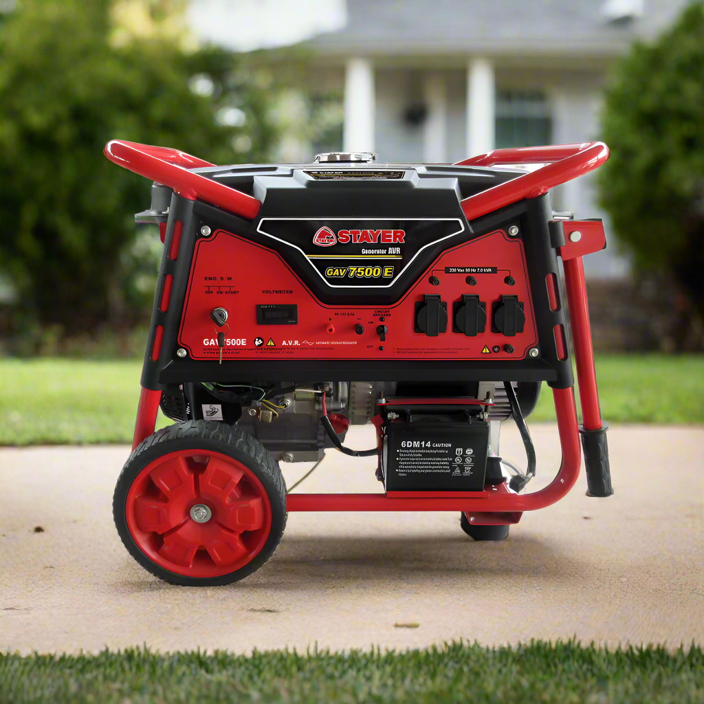 Stayer Gasoline Generator 7.5/7.0kVA - GAV7500E