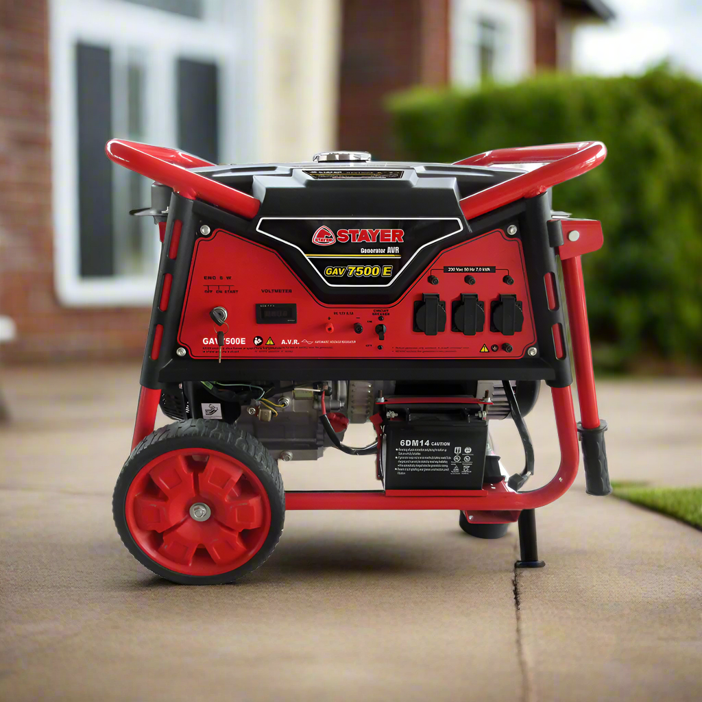 Stayer Gasoline Generator 7.5/7.0kVA - GAV7500E