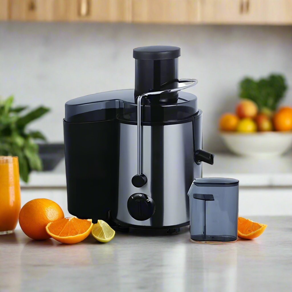 Akai 1.2L Black Stainless Steel Juicer - JC006A-619
