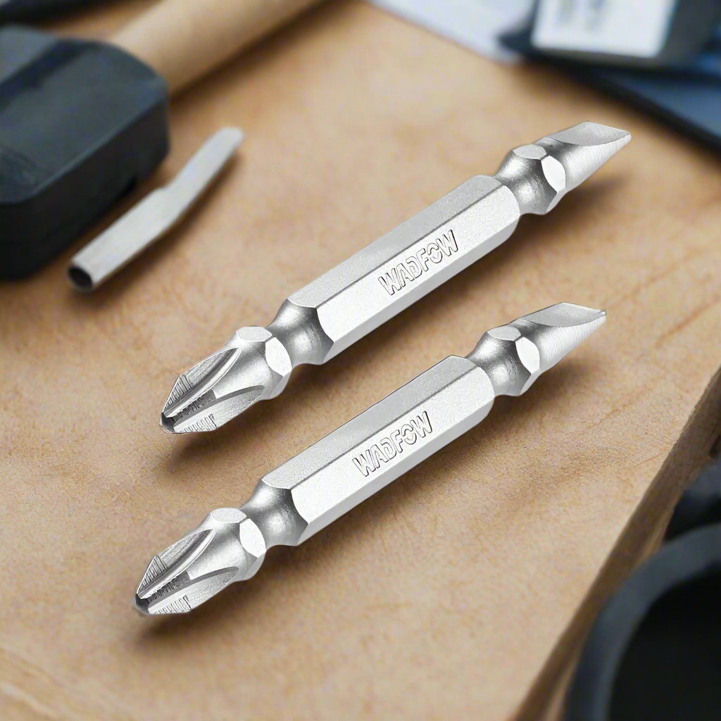 Wadfow PH2+SL6 65mm Impact Screwdriver Bit Set - WSV0K11