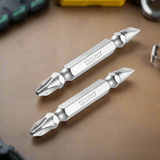 Wadfow PH2+SL6 65mm Impact Screwdriver Bit Set - WSV0K11