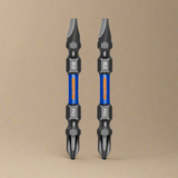Wadfow PH2+SL6.0*1.0 65mm Impact Screwdriver Bit Set - WSV3K63