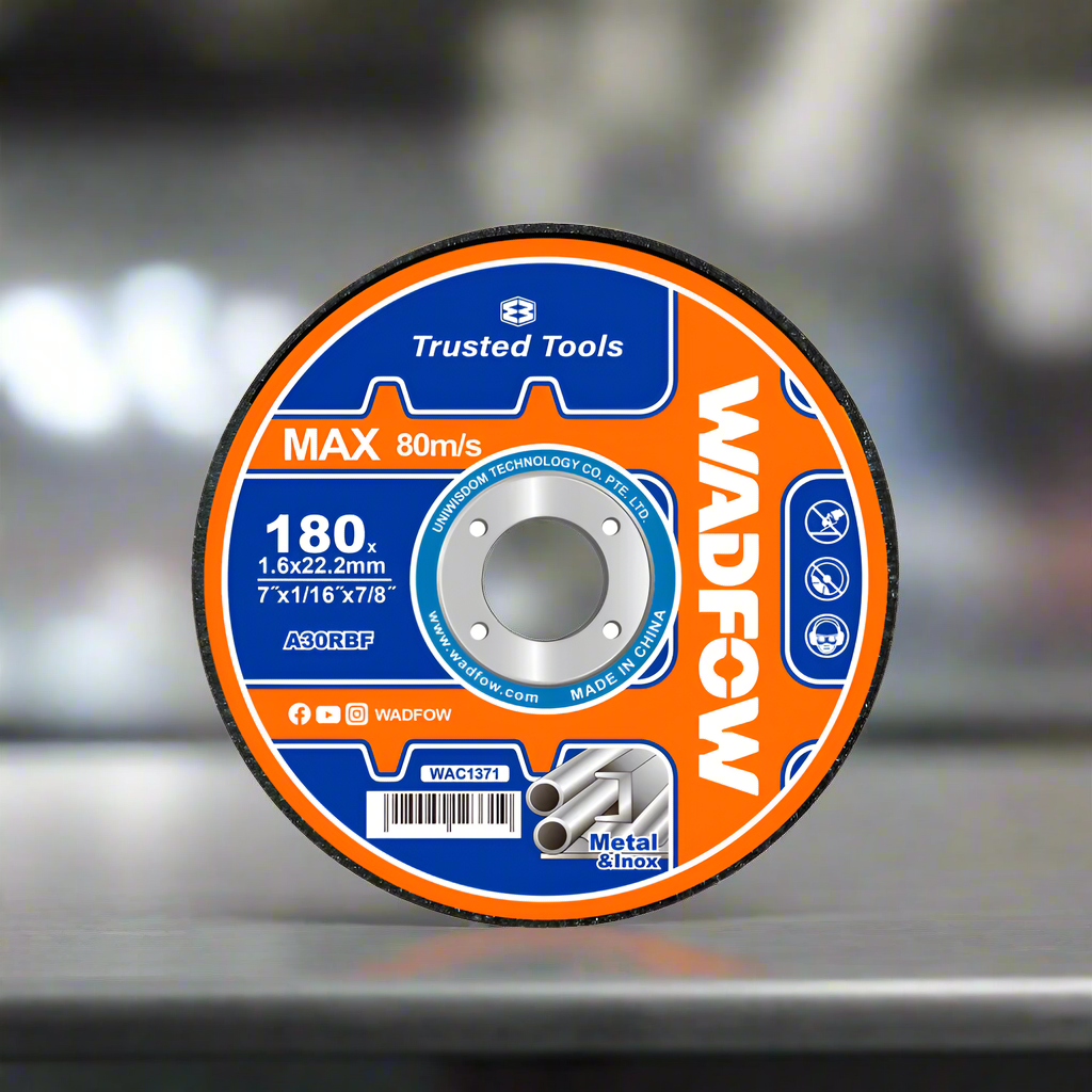 Wadfow 180x1.6mm Abrasive Metal Cutting Disc - WAC1371