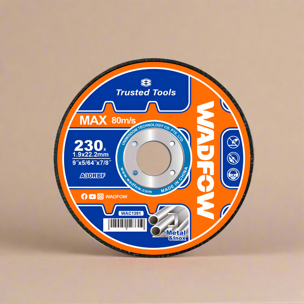 Wadfow 230x1.9mm Abrasive Metal Cutting Disc - WAC1391