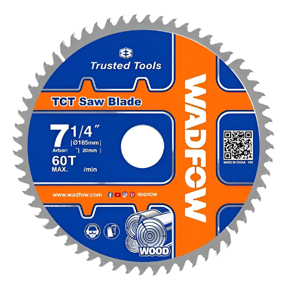 Wadfow 185mm TCT Saw Blade - WTC1K03
