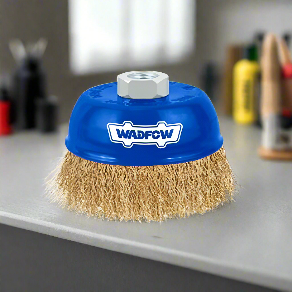 Wadfow 4" Wire Cup Brush - WCE1402