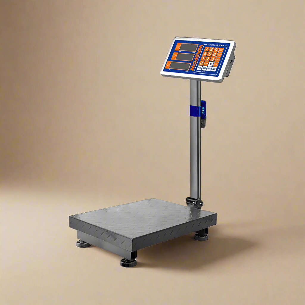 Wadfow 100kg Cordless Lithium-Ion Scale with 12V 1.5Ah Battery – WEC1302