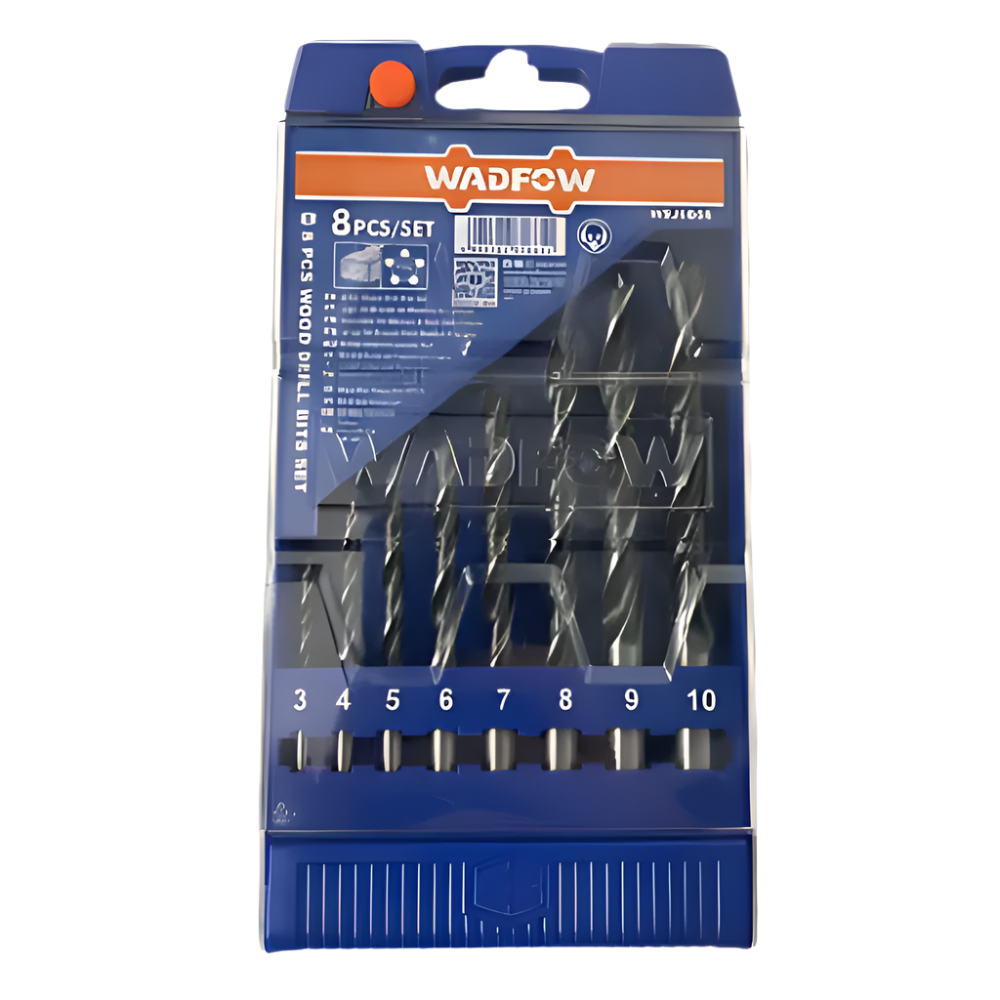 Wadfow 8 Pieces Wood Drill Bits Set - WSJ6B08