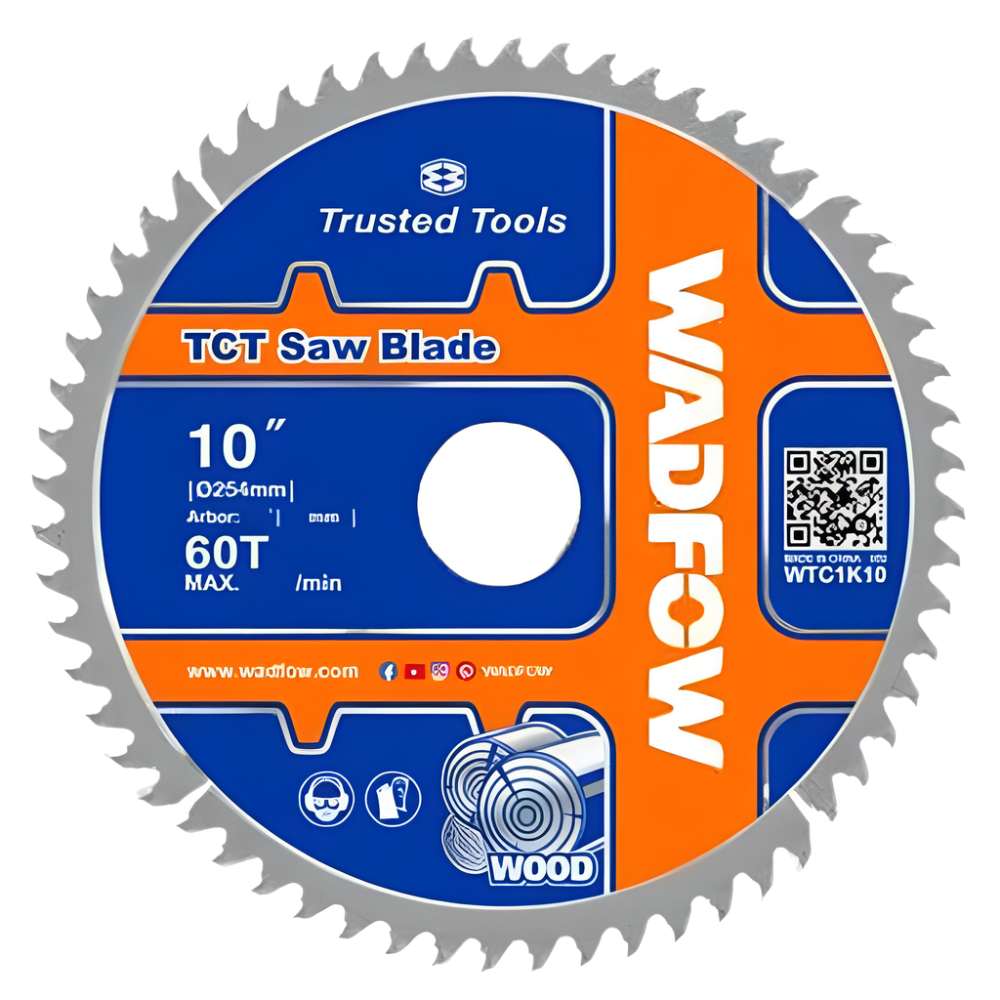 Wadfow 254mm TCT Saw Blade - WTC1K10