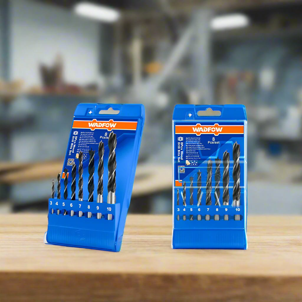 Wadfow 8 Pieces Wood Drill Bits Set - WSJ6B08