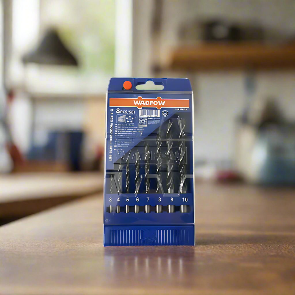Wadfow 8 Pieces Wood Drill Bits Set - WSJ6B08