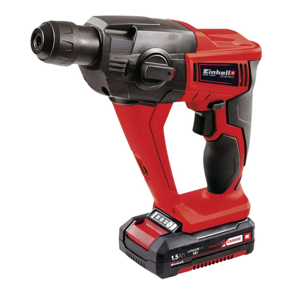 Einhell Cordless Rotary Hammer 18V - TE-HD 18 Li Kit