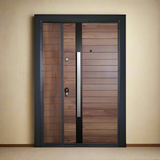 Laminox Portal Dark Brown One & Half Door - PMR-014