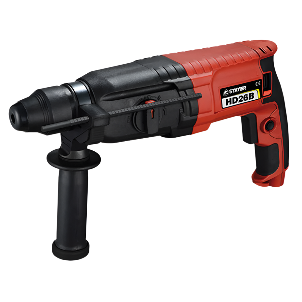 Stayer 26mm Rotary Hammer SDS Plus 800W - HD26BK