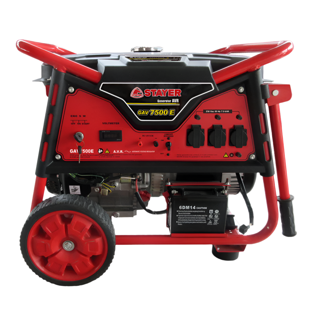 Stayer Gasoline Generator 7.5/7.0kVA - GAV7500E