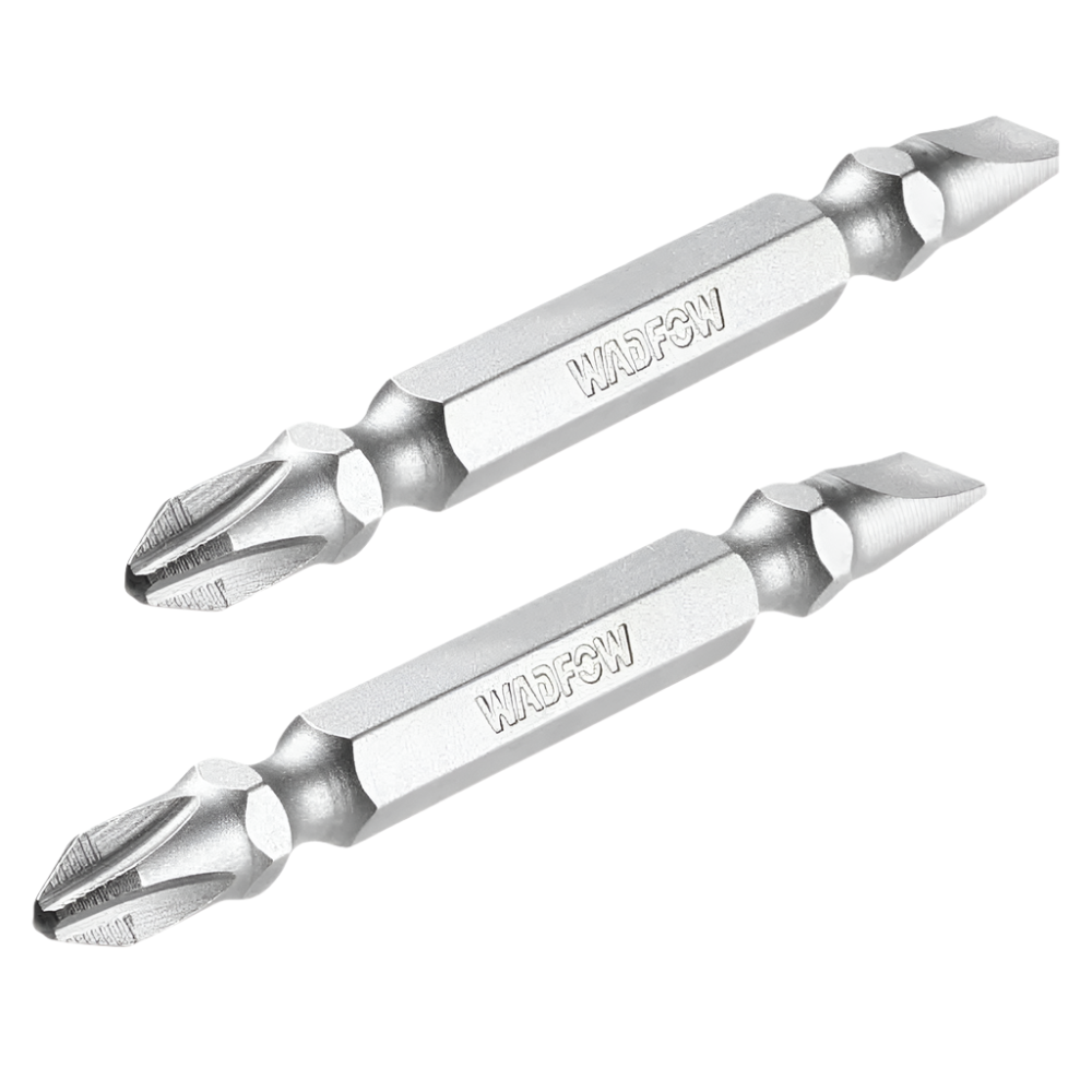Wadfow PH2+SL6 65mm Impact Screwdriver Bit Set - WSV0K11
