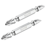 Wadfow PH2+SL6 65mm Impact Screwdriver Bit Set - WSV0K11