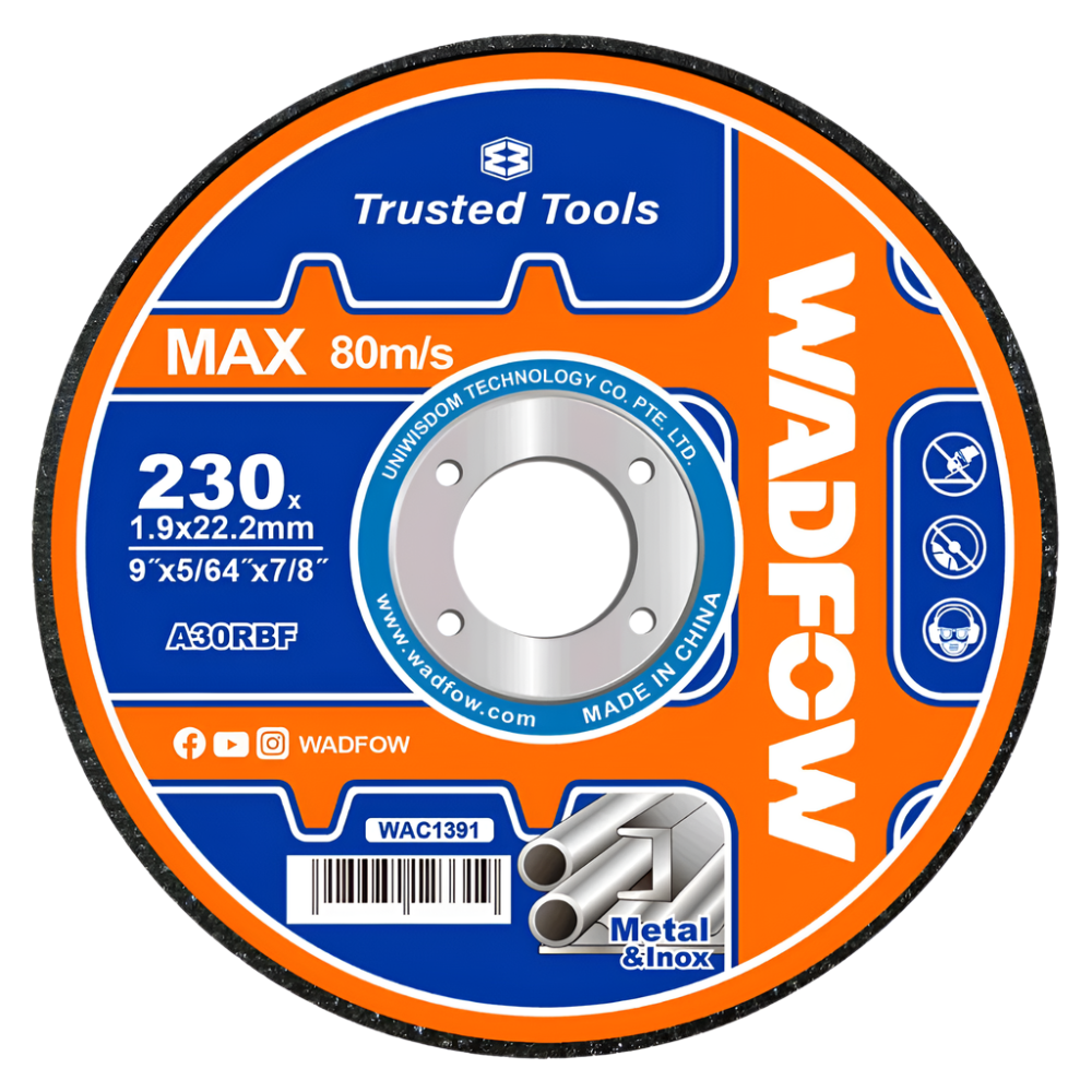 Wadfow 230x22.2mm Metal Grinding Disc - WAC1394