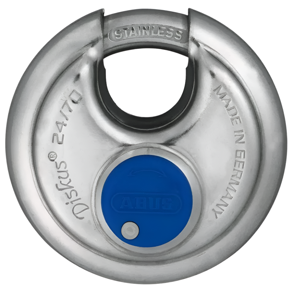 ABUS 70mm Diskus Stainless Steel Padlock - 24IB/70