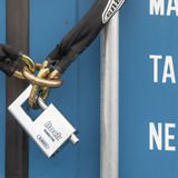 ABUS 110mm Monobloc Steel Padlock - 93RK/100