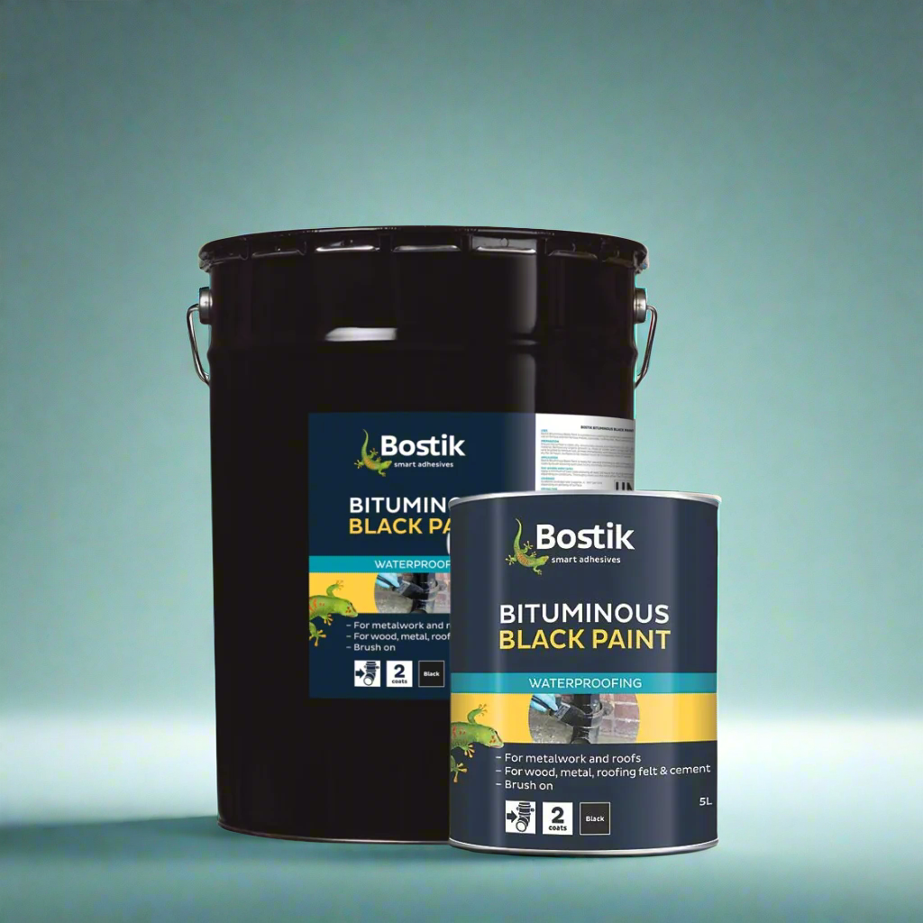 Bostik Bituminous Black Paint - 5L/22.5L