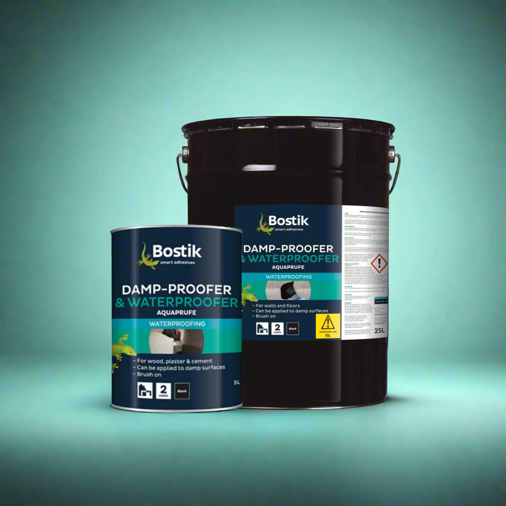 Bostik Aquaprufe Damp Proofer & Waterproofer - 5L/25L