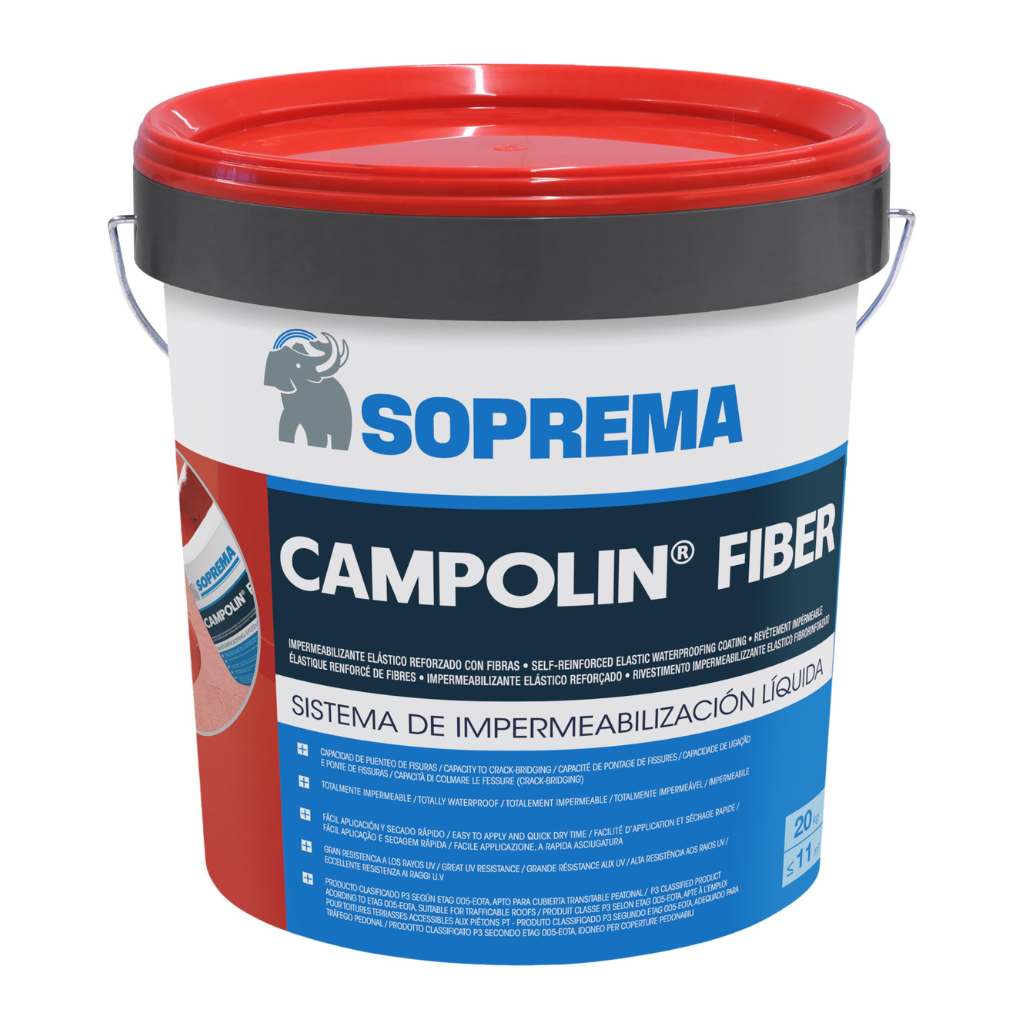 Soprema Red Campoline Fiber - 5kg/20kg