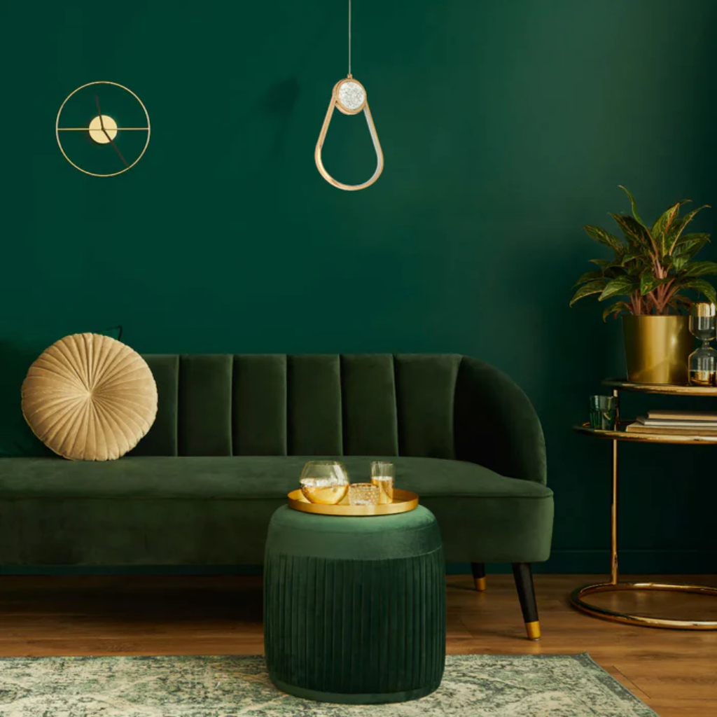 Farrah Moon Pearl Narrow or Wide LED Pendant Light Gold
