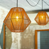 Natural Jute Light Shade Pendant Ceiling Light - D300mm