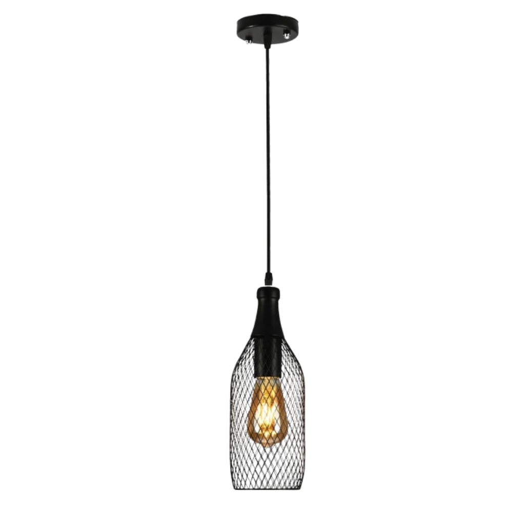 Wire Mesh Industrial Dome Pendant Ceiling Light E27 - Petite/Grand