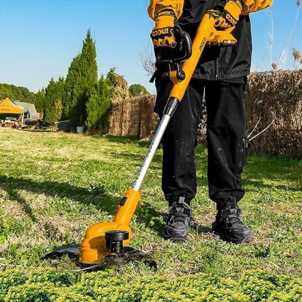 Ingco 20V Lithium-Ion Grass Trimmer & Air Blower Combo Kit – COSLI240203