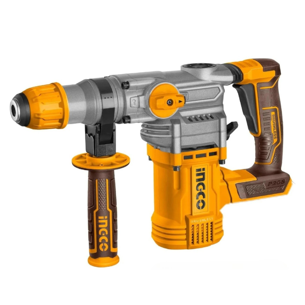 Ingco 20V Brushless Lithium-Ion Rotary Hammer 4.0Ah – CRHLI20288