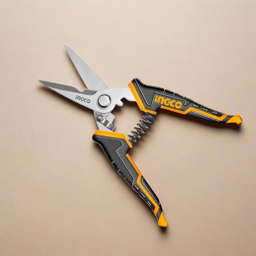 Ingco 8" Stainless Steel Electrician's Scissors – HES0188
