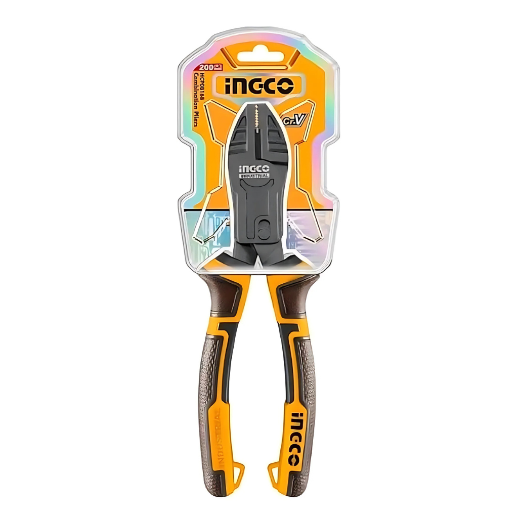 Ingco 8” Compound Action Combination Pliers – HCCP58200