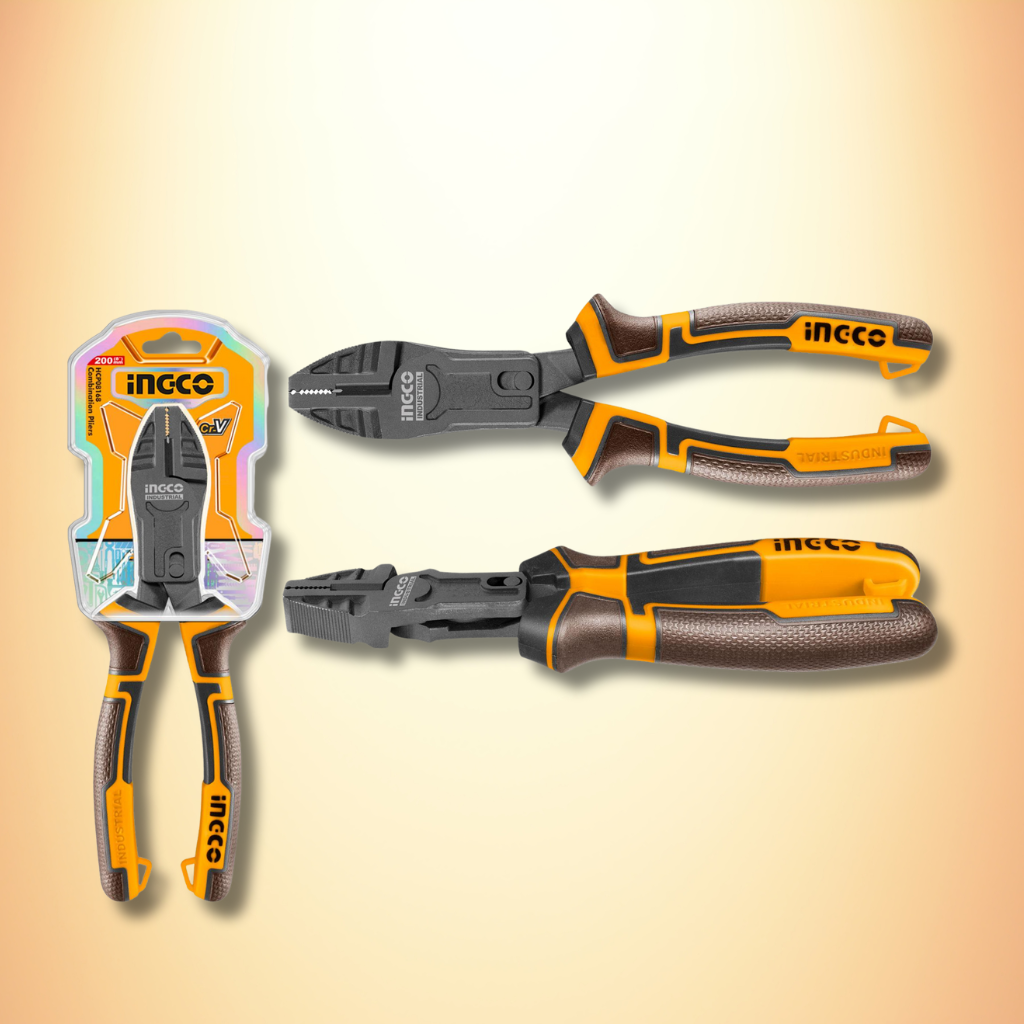 Ingco 8” Compound Action Combination Pliers – HCCP58200