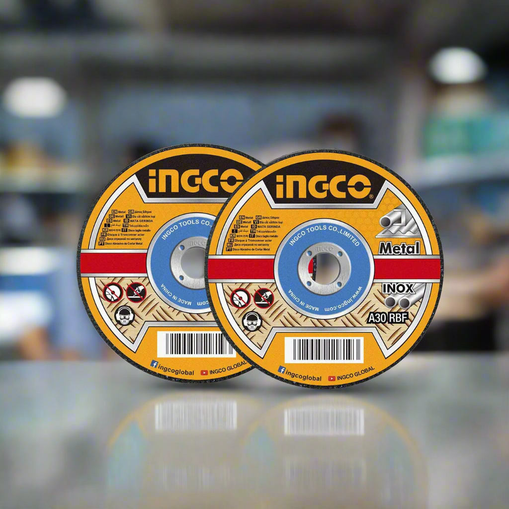 Ingco 10-Pieces Abrasive INOX - Metal Cutting Disc 125 X 1.2mm Set - MCD121255