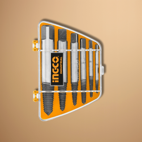 Ingco 5-Pieces Screw Extractor Set – ASE106