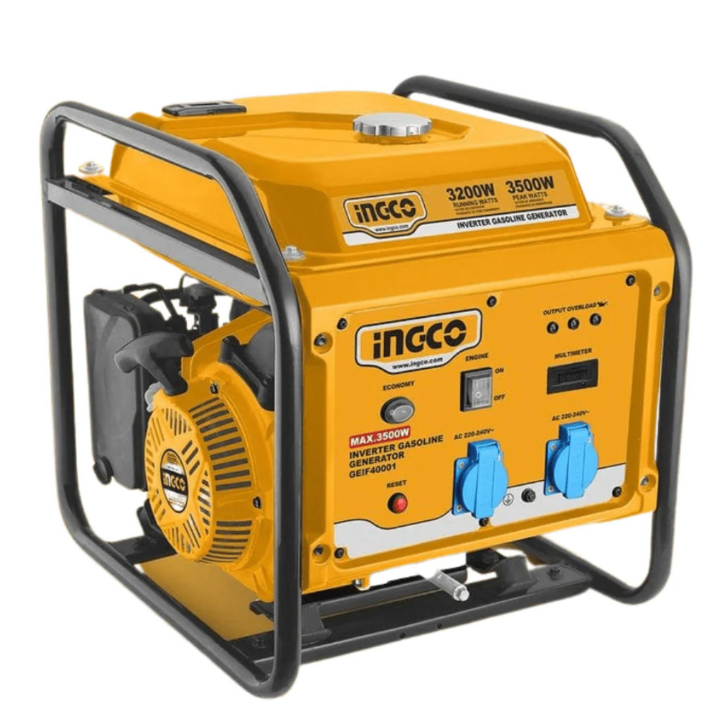 Ingco 3.5KW Inverter Gasoline Generator with ECO Mode – GEIF40001