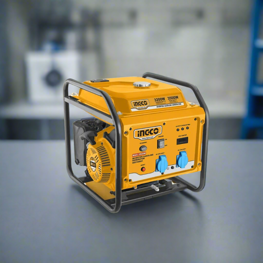 Ingco 3.5KW Inverter Gasoline Generator with ECO Mode – GEIF40001