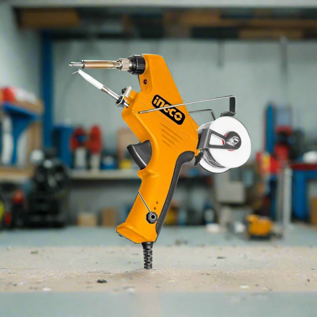 Ingco Electric Soldering Gun With Solder Feeder 90W - SI016732