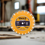 Ingco 14" Diamond Cutting Disc for Asphalt & Concrete – DMD033551