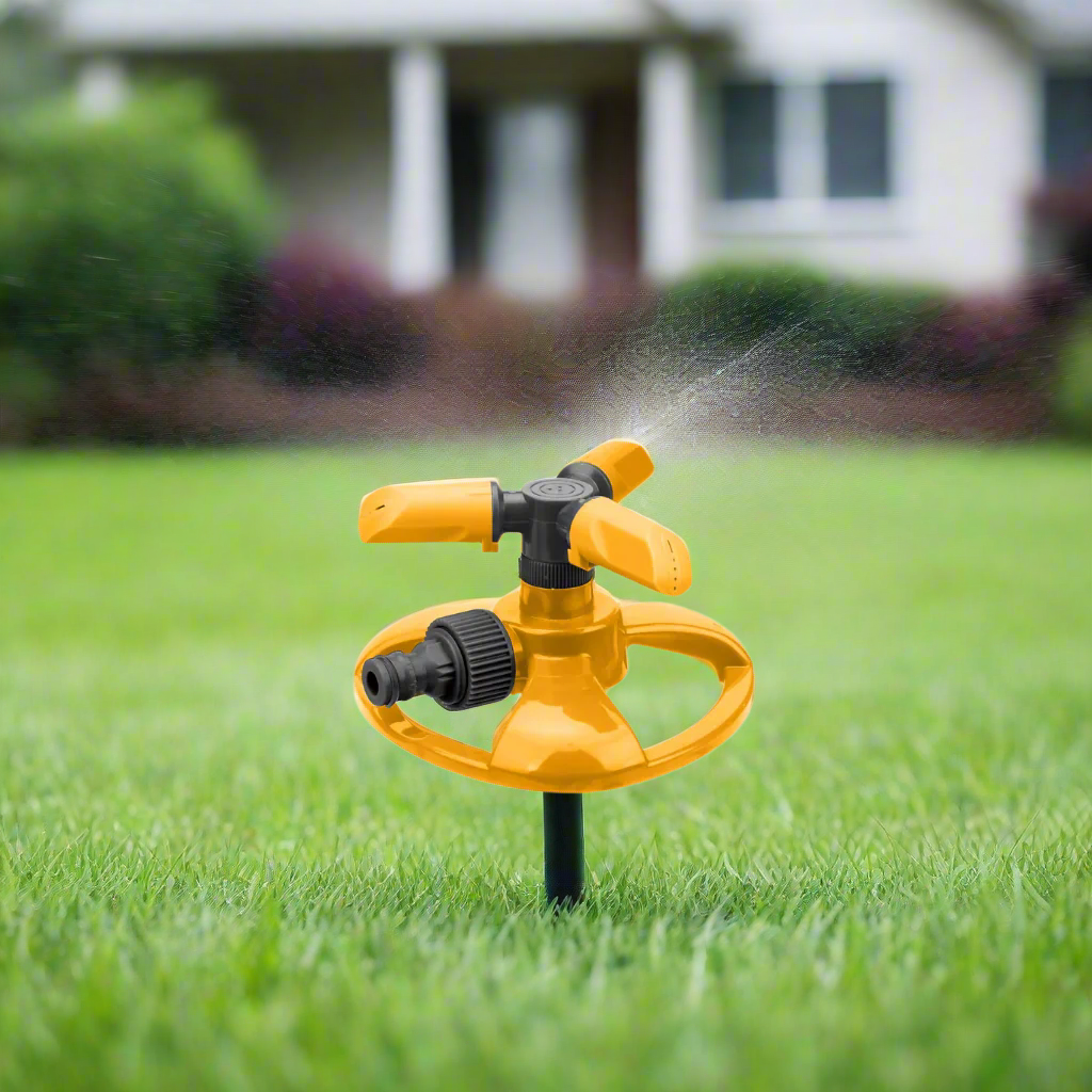 Ingco 3 Arm Plastic  Rotatory Sprinkler - HPS23602