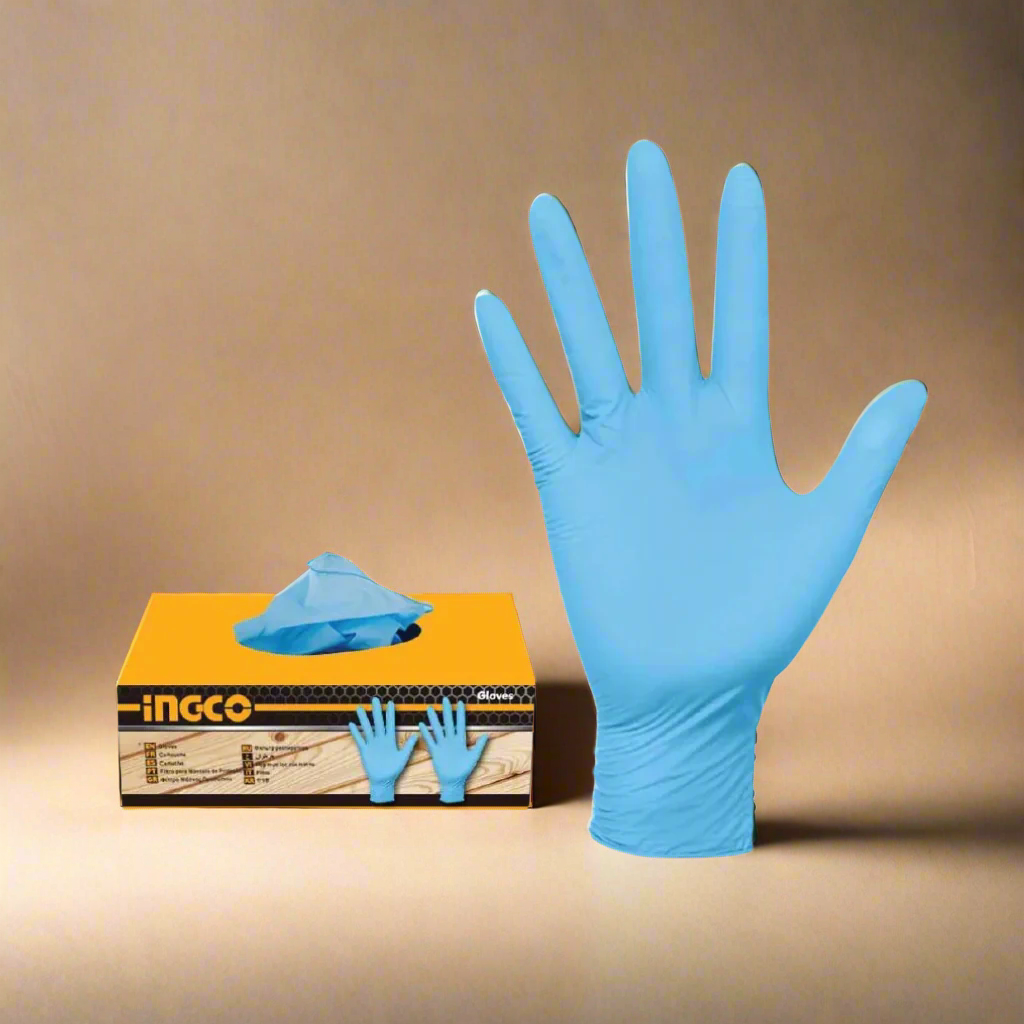 Ingco Disposable Nitrile Gloves - HGNG02-L