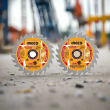 Ingco 2-Pieces Ultra-thin TCT Saw Blade Set - TSB1853