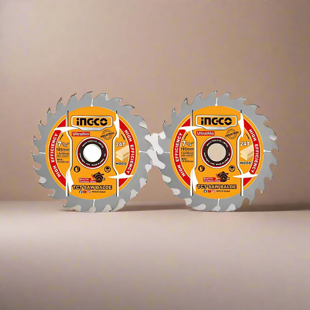 Ingco 2-Pieces Ultra-thin TCT Saw Blade Set - TSB1853