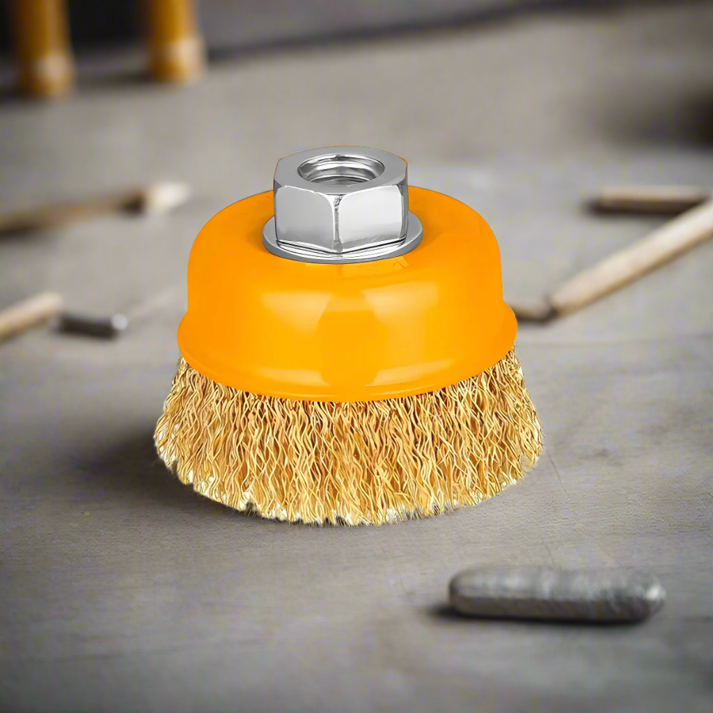 Ingco 3" Wire Cup Brush with M14X2 Thread – WB10751